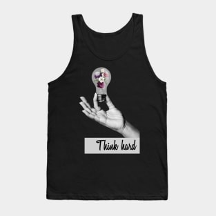 Think Hard - Illuminating Ideas Tank Top